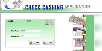 Check Cashing Application